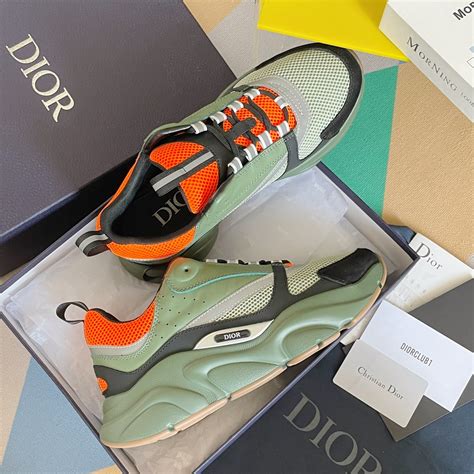 dior b22 orange olive black